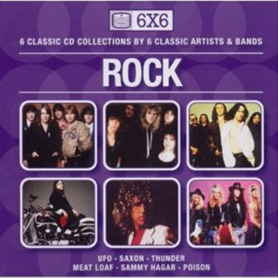 Various Artists - 6 X 6-Rock (Remastered)(6CD Box-Set)