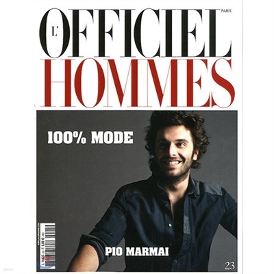 L'Officiel Hommes (谣) : 2011  . No.23