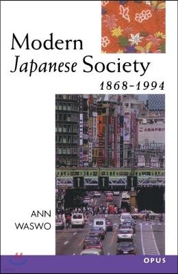 Modern Japanese Society 1868-1994