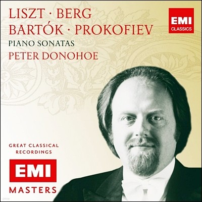Peter Donohoe Ʈ / ٷƯ / ǿ: ǾƳ ҳŸ -  ȣ (Liszt / Alban Berg / Bartok: Piano Sonatas)