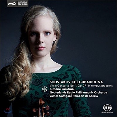 Simone Lamsma Ÿںġ: ̿ø ְ 1 / ̵Ѹ: ְ '翡' - ø  (Shostakovich: Violin Concerto Op.77 / Gubaidulina: In Tempus Praesens)
