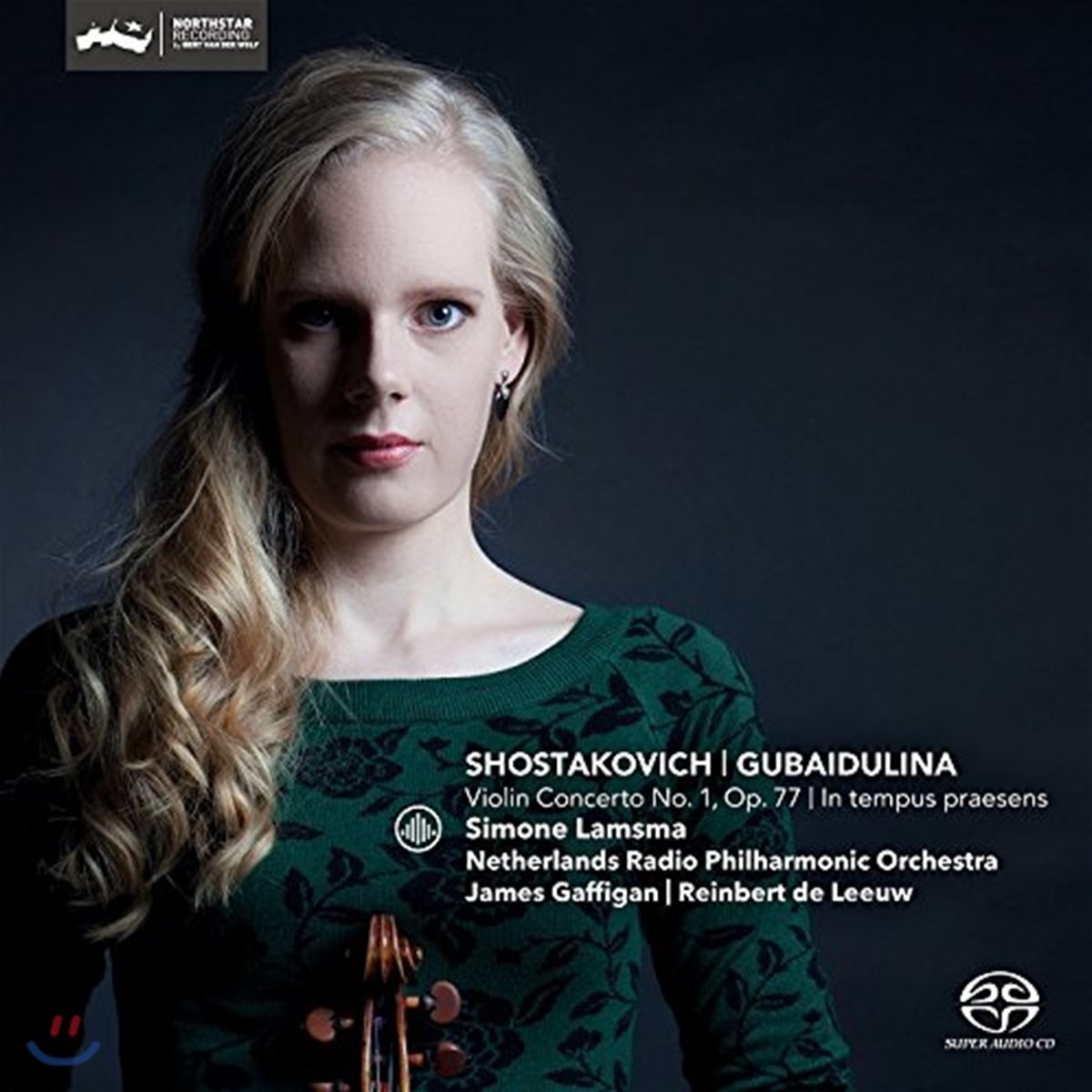 Simone Lamsma 쇼스타코비치: 바이올린 협주곡 1번 / 구바이둘리나: 협주곡 &#39;현재에&#39; - 시모네 람스마 (Shostakovich: Violin Concerto Op.77 / Gubaidulina: In Tempus Praesens)