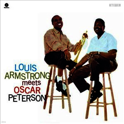 Louis Armstrong & Oscar Peterson — Louis Armstrong Meets Oscar Peterson 앨범 커버
