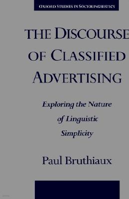 The Discourse of Classified Advertising