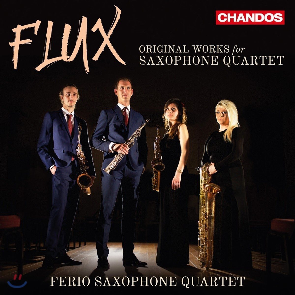 Ferio Saxophone Quartet 19~21세기 색소폰 사중주를 위한 작품집 (Flux - Original Works For Saxhone Quartet) 