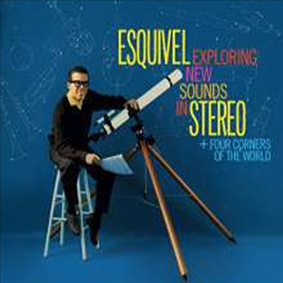 Jackpot Records Juan Garcia Esquivel - Exploring New Sounds In Stereo + Four Corners Of The World (Limited-Edition) (Remastered) (Bonus Track) (Digipack) (2 On 1CD)(CD)