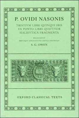 Tristia, Ibis, Ex Ponto, Halieutica, Fragmenta
