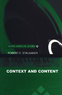 Context and Content: Oxford Cognitive Science Series