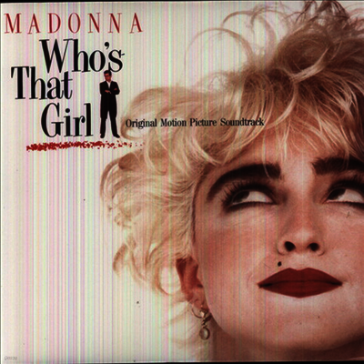 Madonna — Who's That Girl (Soundtrack) 앨범 커버
