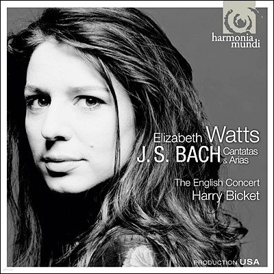 Elizabeth Watts  : ĭŸŸ Ƹ (Bach: Cantatas & Arias) 