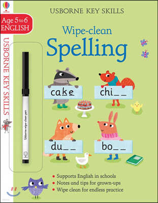 Wipe-clean Spelling 5-6