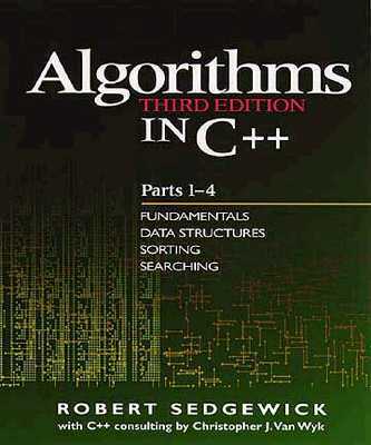 Algorithms in C++, Parts 1-4: Fundamentals, Data Structure, Sorting, Searching