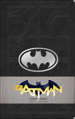 The DC Comics: Batman Ruled Notebook