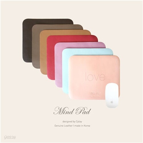 Mind mouse Pad(천연소가죽)