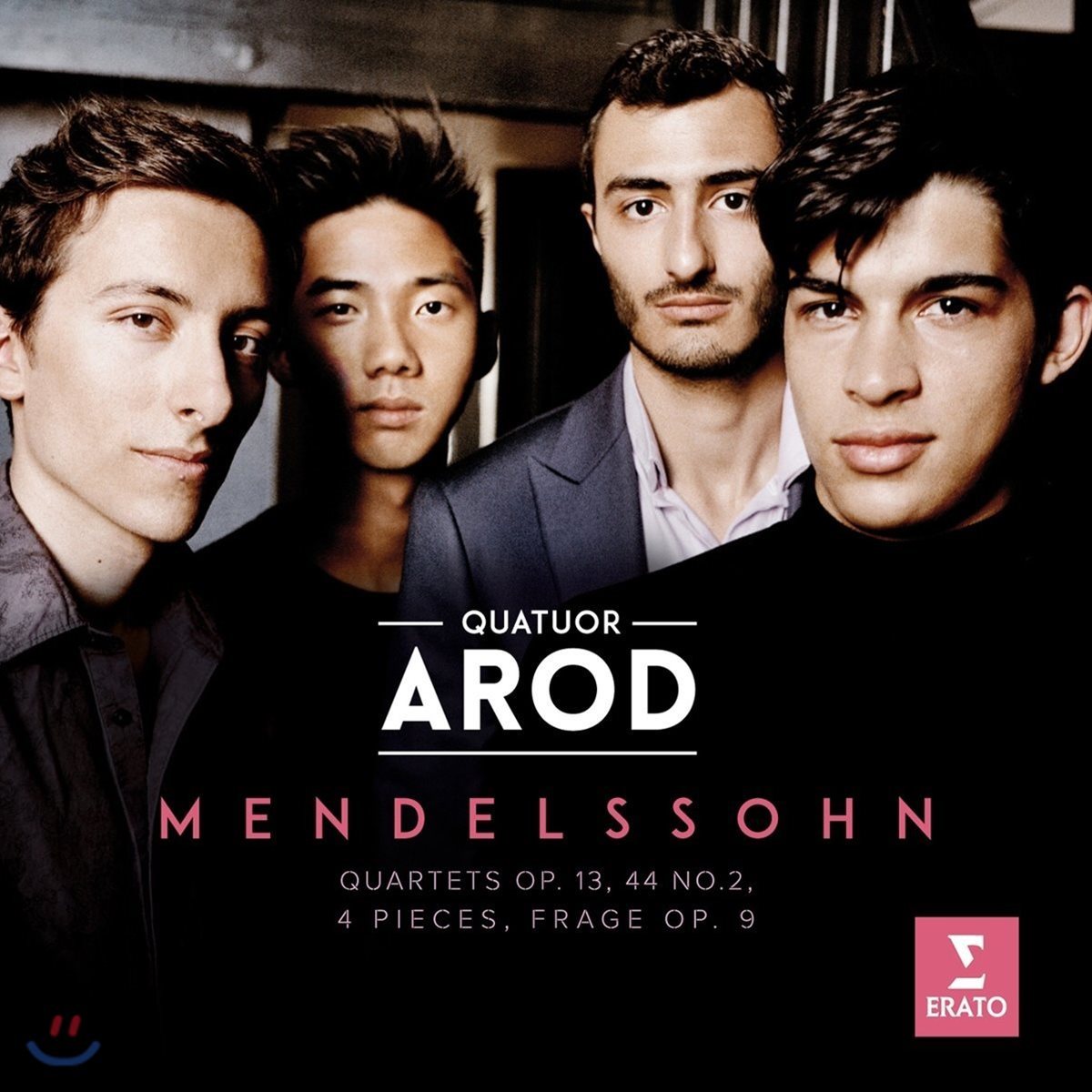 Quatuor Arod 멘델스존: 현악 사중주 2번 4번, 네 개의 소품 - 아로드 사중주단 (Mendelssohn: String Quartets Op.13 &amp; Op.44, 4 Pieces Op.81, Frage Op.9)