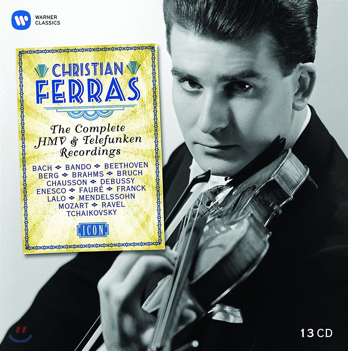 Christian Ferras 크리스티앙 페라스 워너 HMV &amp; 텔레풍켄 녹음 전집 (ICON - The Complete HMV &amp; Telefunken Recordings)