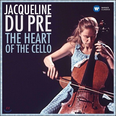 London Symphony Orchestra, New Philharmonia Orchestra, Daniel Barenboim, English Chamber Orchestra, John Barbirolli — Jacqueline du Pre 재클린 뒤 프레 - 첼로의 중심 (The Heart of the Cello) 앨범 커버