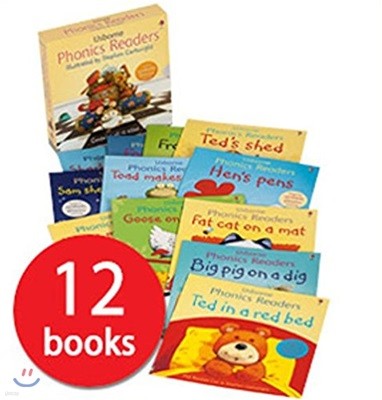 Usborne Phonics Young Readers 12 Picture Books Box Set