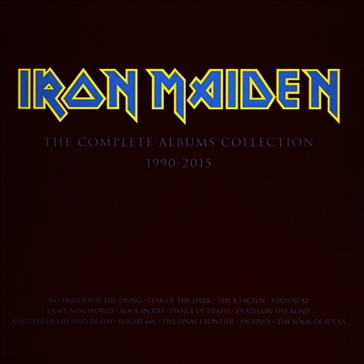 Iron Maiden — Complete Albums Collection 1990-2015 앨범 커버