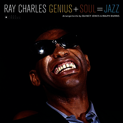 Ray Charles — Genius+Soul = Jazz 앨범 커버