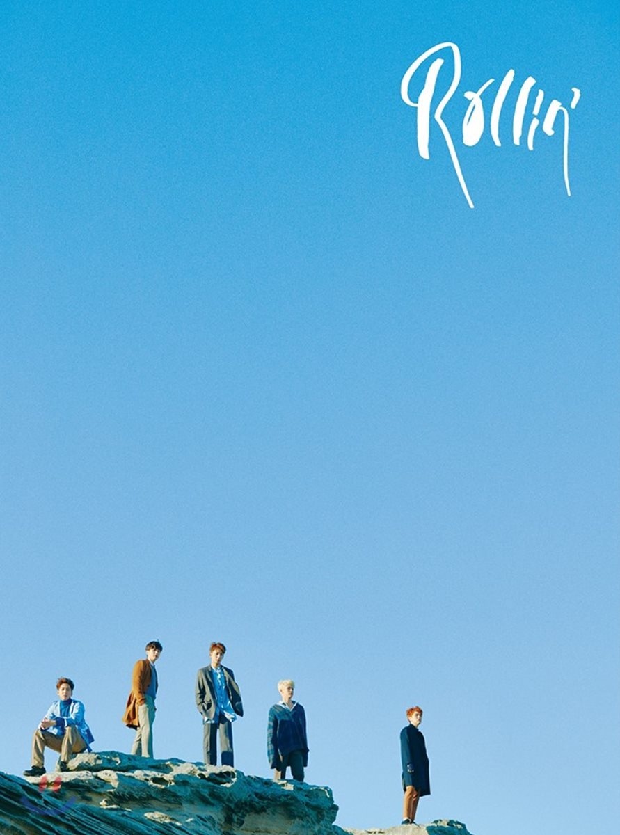 B1A4 - 미니앨범 7집 : Rollin’ [Blue ver.]