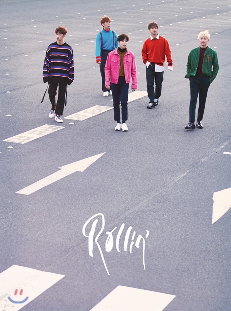 B1A4 - 미니앨범 7집 : Rollin’ [Gray ver.]