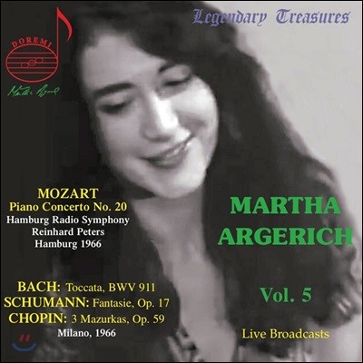 Ÿ Ƹ츮ġ Ȳ  5 (Martha Argerich Vol. 5 - Mozart, J.S. Bach, Schumann & Chopin)