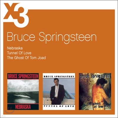 Bruce Springsteen - Nebraska + Tunnel Of Love + The Ghost Of Tom Joad