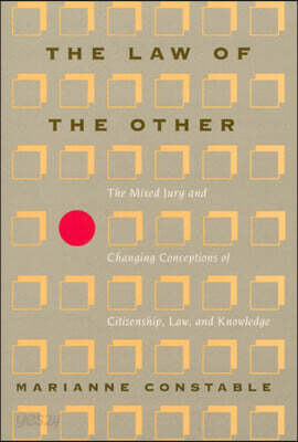 The Law of the Other: The Mixed Jury and Changing Conceptions of Citizenship, Law, and Knowledge