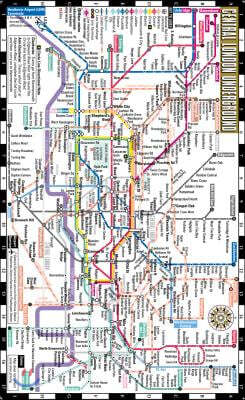 Streetwise Central London Underground Map