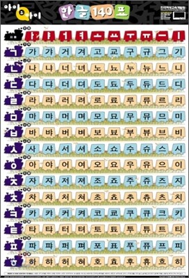 아이큐아이 한글140표