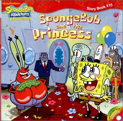 SpongeBob and the Princess (Book & CD)