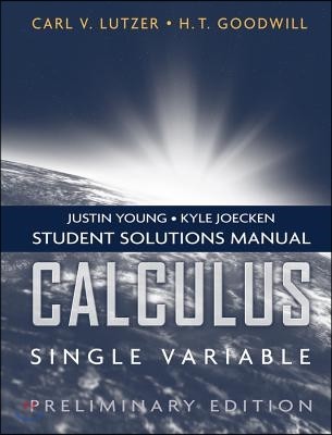 Single Variable Calculus