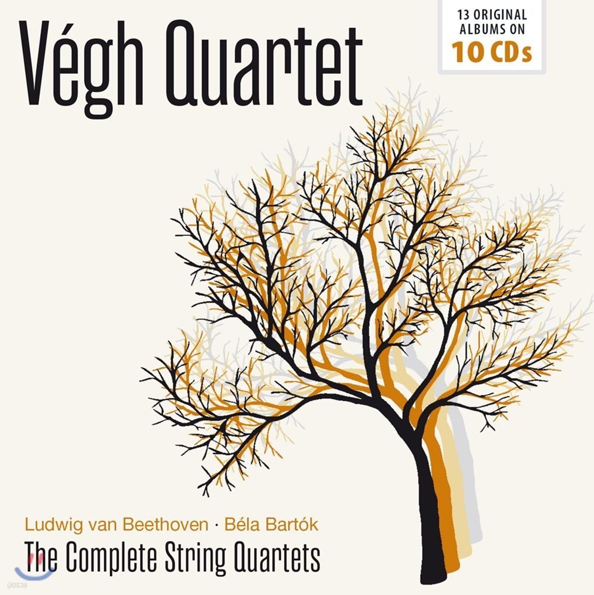 Vegh Quartet 베그 콰르텟 - 베토벤 / 바르톡: 현악 사중주 전곡집 (Beethoven / Bartok: Complete String Quartets)