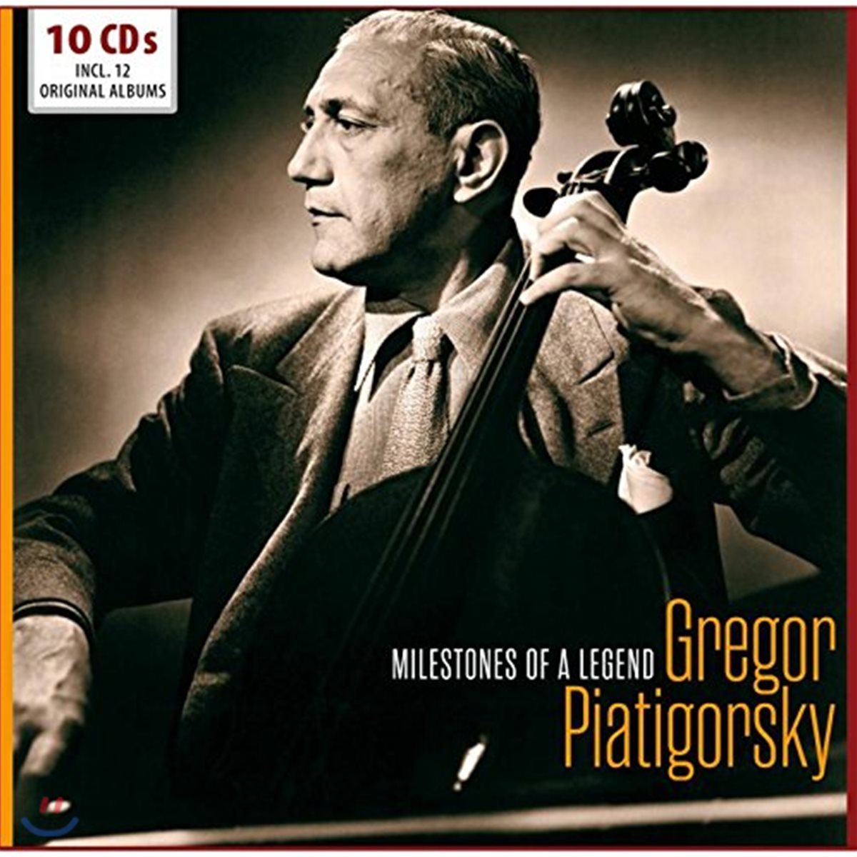 Gregor Piatigorsky 그레고르 피아티고르스키 명연집 - 12 오리지널 앨범 컬렉션 (Milestones Of A Legned)