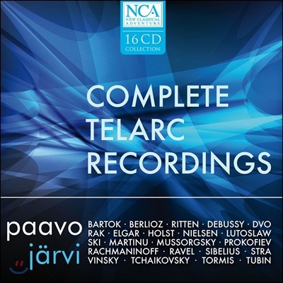 Paavo Jarvi ĺ  - øƮ ڶ ڵ 16CD ڽƮ (Complete Telarc Recordings)