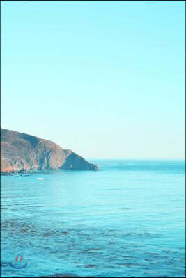 Journal: Big Sur, Cali Coast, 6x9. 150 Blank Sheets, Front & Back Image Cover