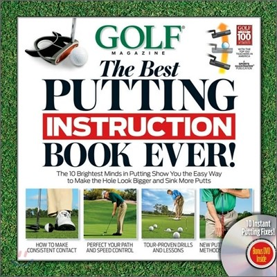 GOLF The Best Putting Instruction Book Ever (Book & DVD)