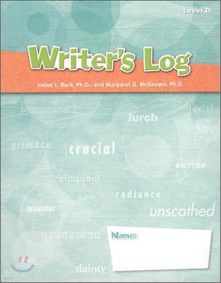 Elements of Reading Vocabulary D Writer`s Log