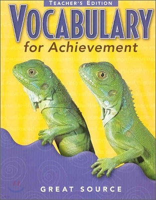 Vocabulary for Achievement Grade 3 : Teacher's Edition