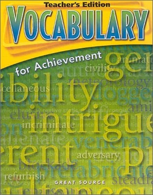 Vocabulary for Achievement Grade 8 : Teacher's Edition