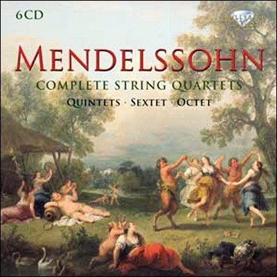 Gewandhaus Quartett ൨:  ֿ , ,   (Mendelssohn: Complete String Quartets, Quintets, Sextet & Octet)