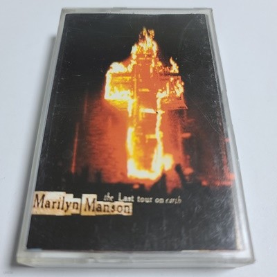 (중고Tape) Marilyn Manson - The last tour on earth  