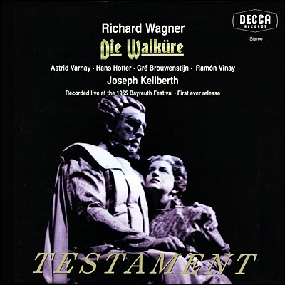 Richard Wagner — Joseph Keilberth 바그너: 발퀴레 (1955 바이로이트 실황) (Wagner: Die Walkure) 앨범 커버
