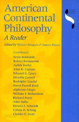 American Continental Philosophy: A Reader