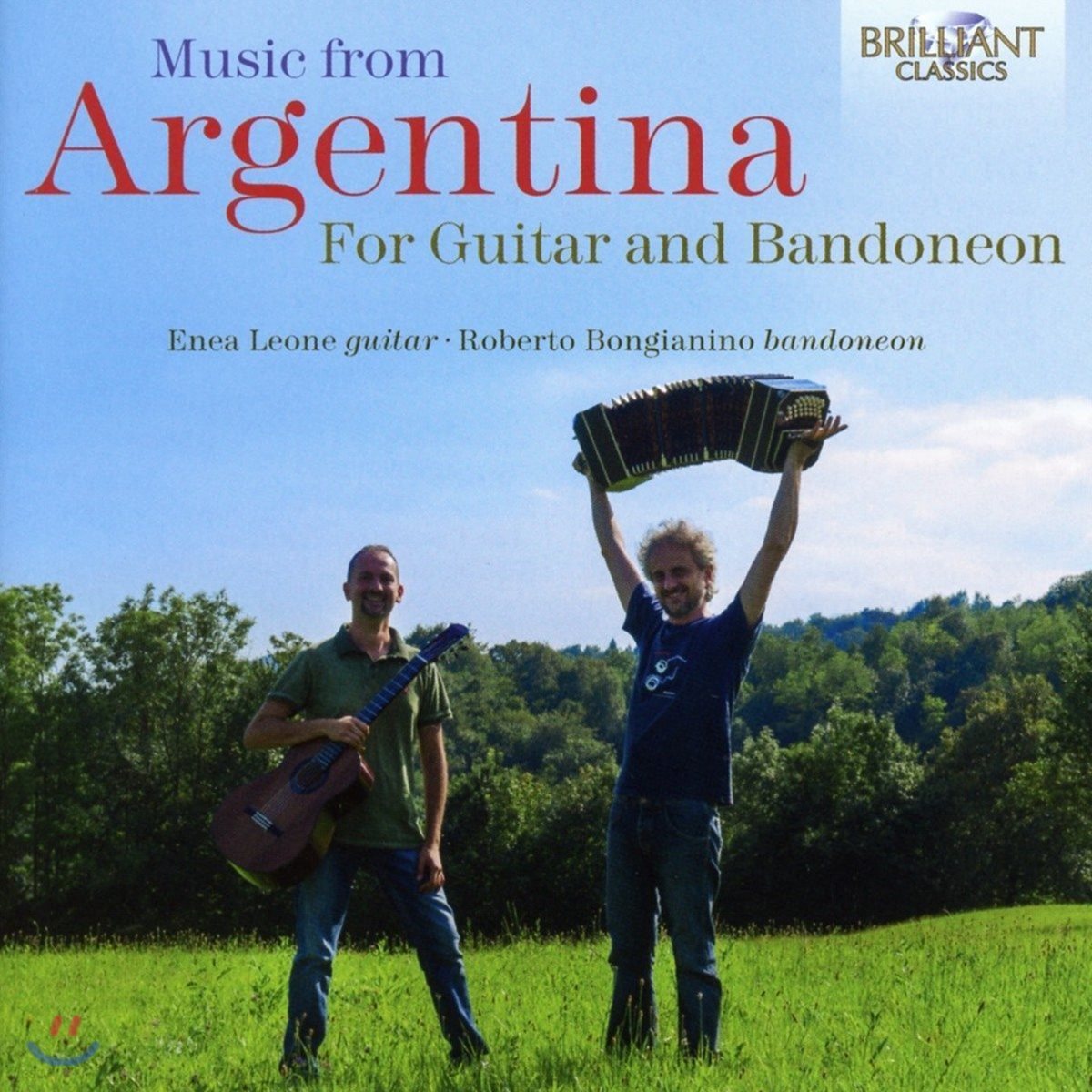 Enea Leone / Roberto Bongianino 기타와 반도네온을 위한 아르헨티나 음악 - 에네아 레오네, 로베르토 본지아니노 (Music from Argentina for Guitar and Bandoneon)