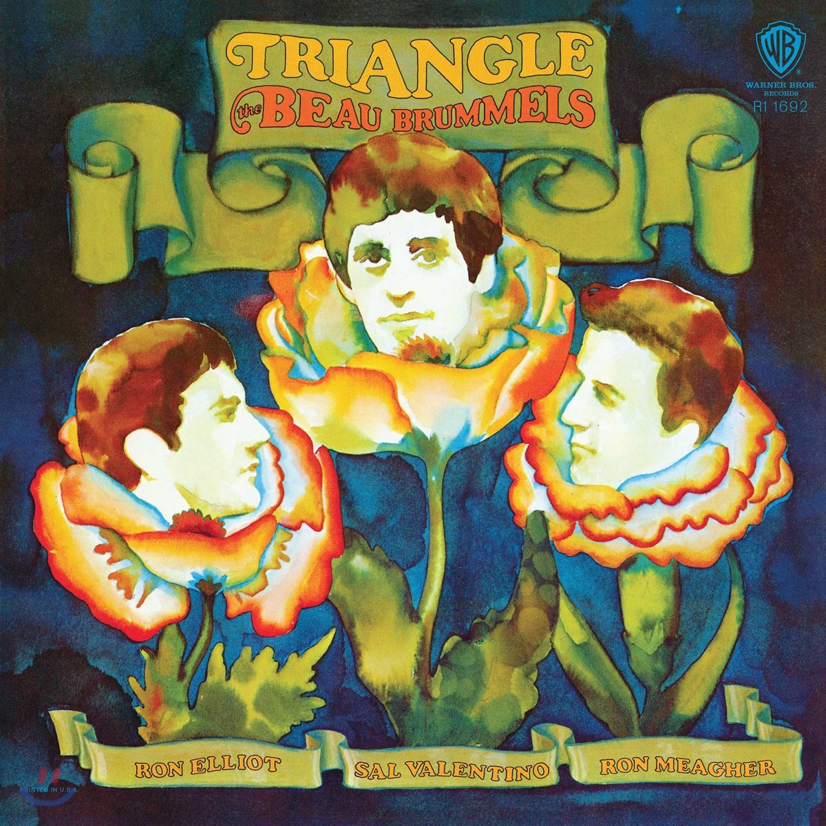 The Beau Brummels (보 브러멜스) - Triangle [Mono Version / 블루 컬러 LP]