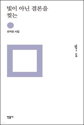 빛이 아닌 결론을 찢는 - 민음의 시 226