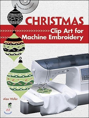 Christmas Clip Art for Machine Embroidery [With CDROM]