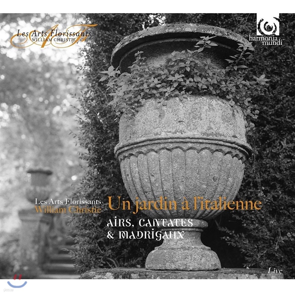 William Christie / Les Arts Florissants 이탈리아 정원에서 - 아리아, 칸타타, 마드리갈 (Un Jardin a l&#39;Italienne - Airs, Cantates &amp; Madrigaux)